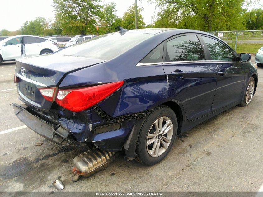 2013 HYUNDAI SONATA GLS PZEV - 5NPEB4AC1DH639626