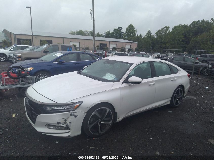 2020 HONDA ACCORD SEDAN SPORT - 1HGCV1F33LA121157