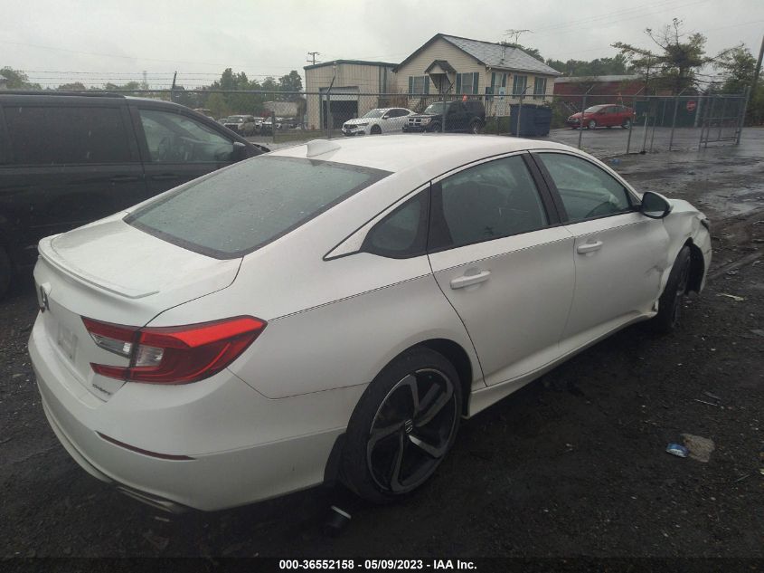 2020 HONDA ACCORD SEDAN SPORT - 1HGCV1F33LA121157