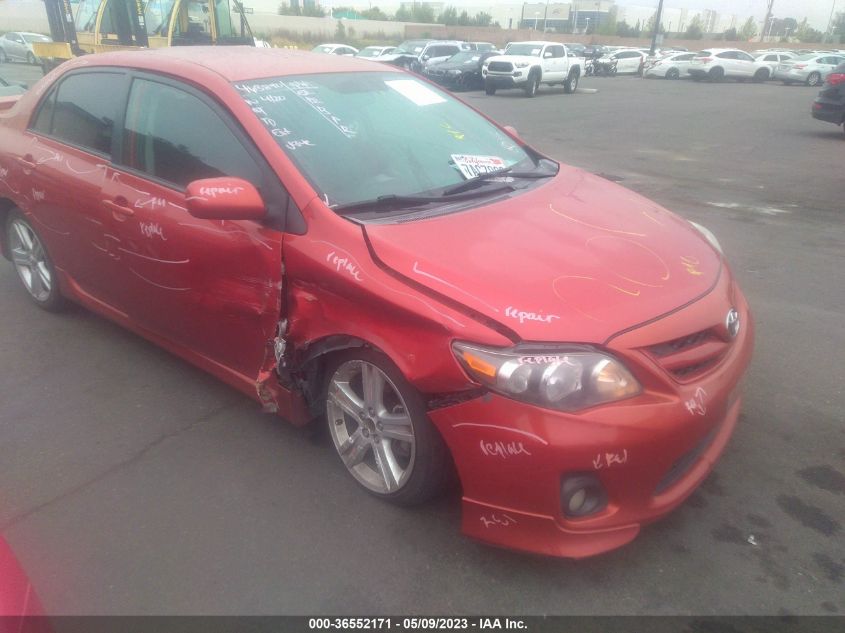 2013 TOYOTA COROLLA S - 2T1BU4EE2DC070894