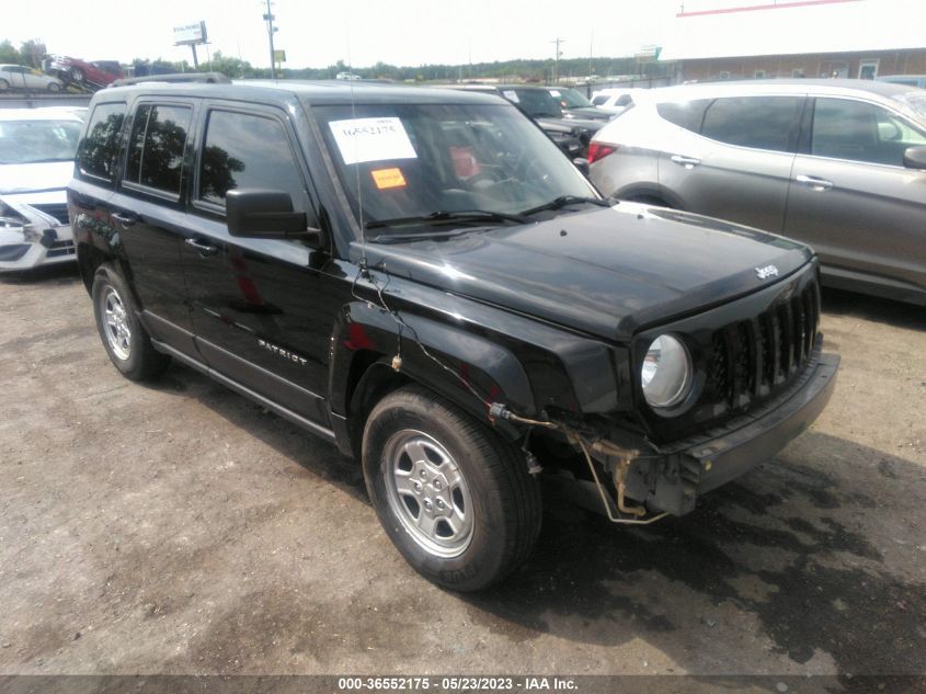 2017 JEEP PATRIOT SPORT - 1C4NJPBB6HD121078