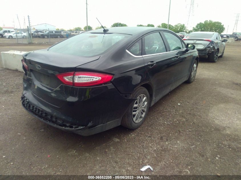 2014 FORD FUSION S - 1FA6P0G79E5380450