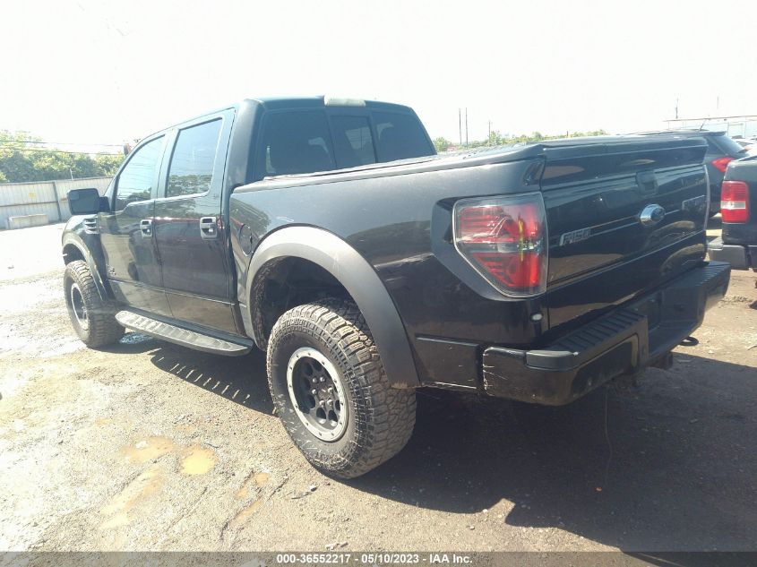 2013 FORD F-150 SVT RAPTOR - 1FTFW1R61DFC45141