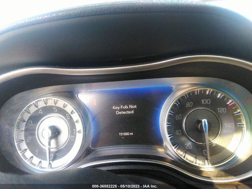 2016 CHRYSLER 300 300C - 2C3CCAEGXGH294677