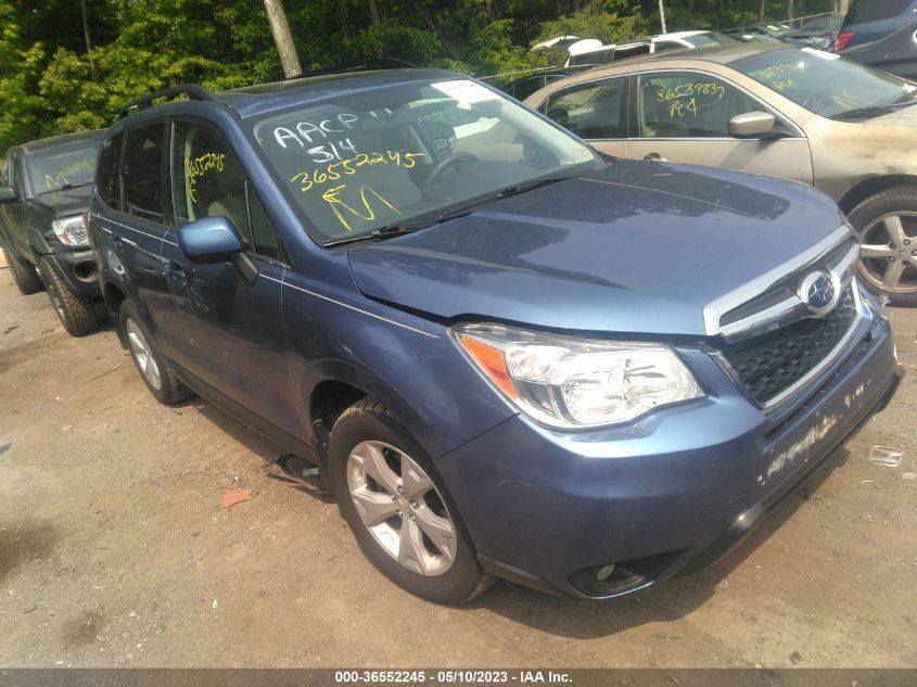 2016 SUBARU FORESTER 2.5I LIMITED - JF2SJAKC7GH402159