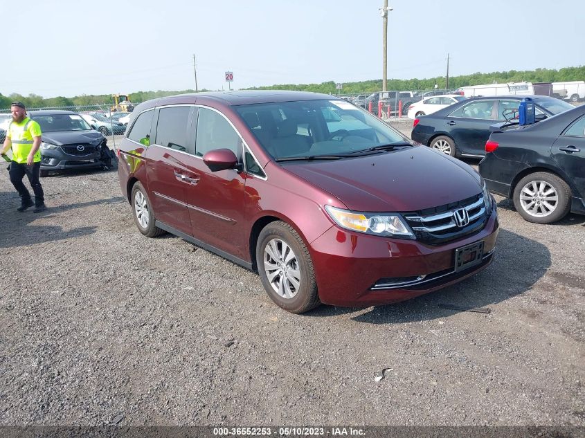 2017 HONDA ODYSSEY EX-L - 5FNRL5H67HB015497