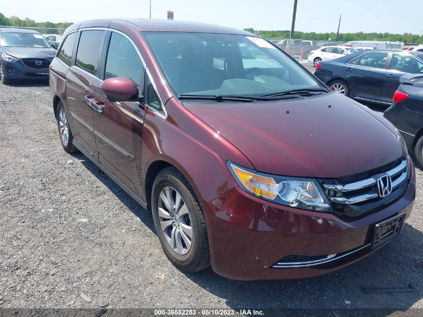 2017 HONDA ODYSSEY EX-L - 5FNRL5H67HB015497