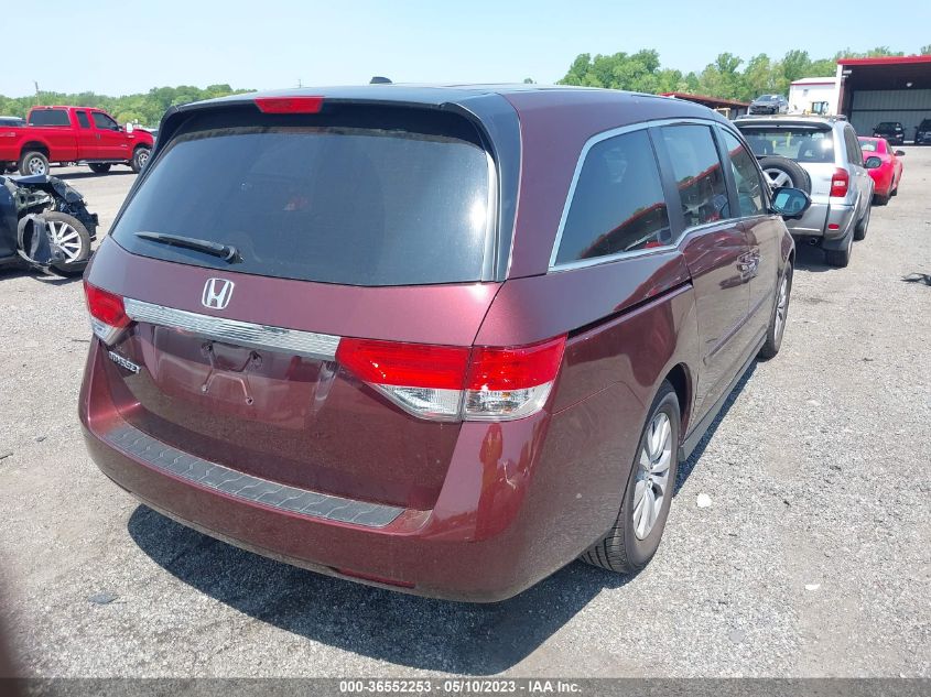 2017 HONDA ODYSSEY EX-L - 5FNRL5H67HB015497