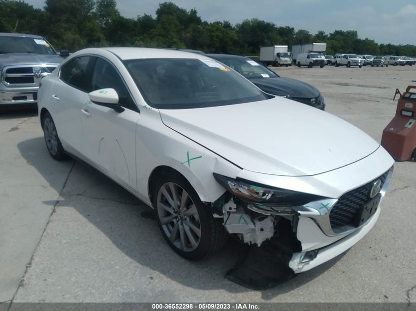 VIN JM1BPABL9M1316160 2021 MAZDA MAZDA3 SEDAN SELECT