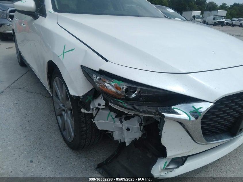VIN JM1BPABL9M1316160 2021 MAZDA MAZDA3 SEDAN SELECT