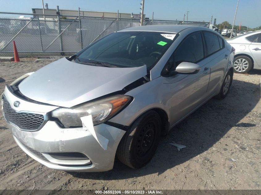 2016 KIA FORTE LX - KNAFK4A63G5508990