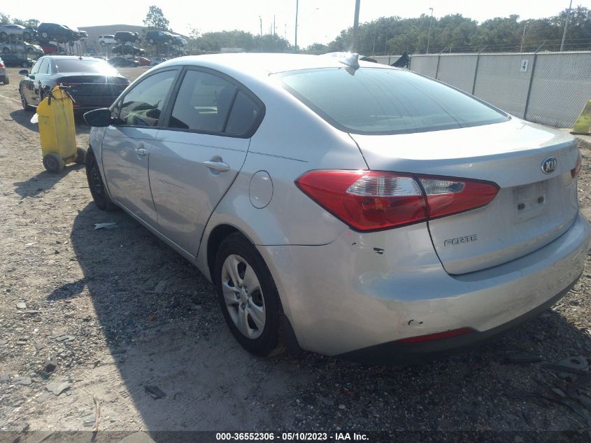 2016 KIA FORTE LX - KNAFK4A63G5508990