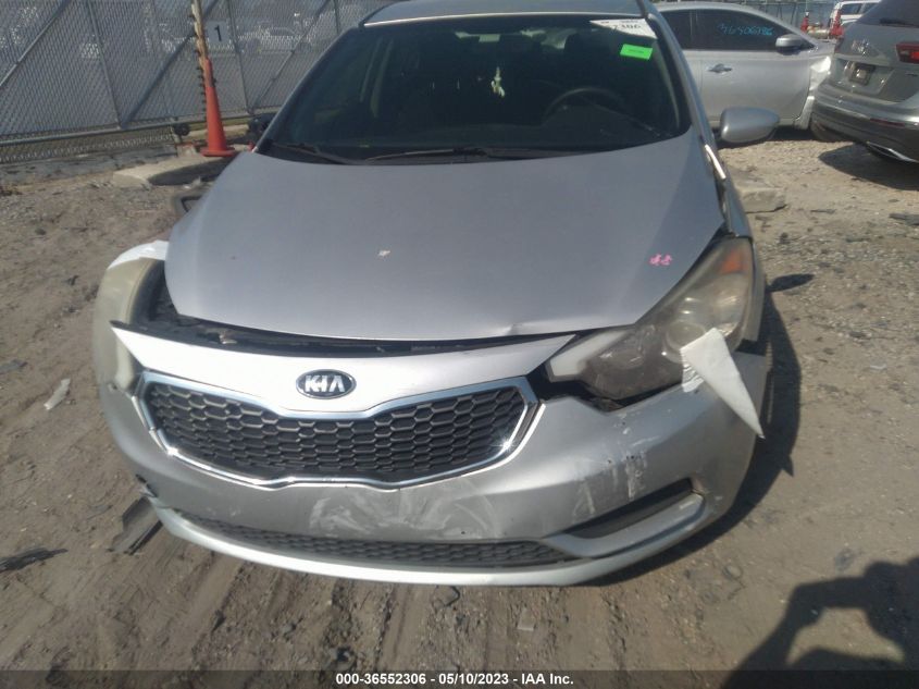 2016 KIA FORTE LX - KNAFK4A63G5508990