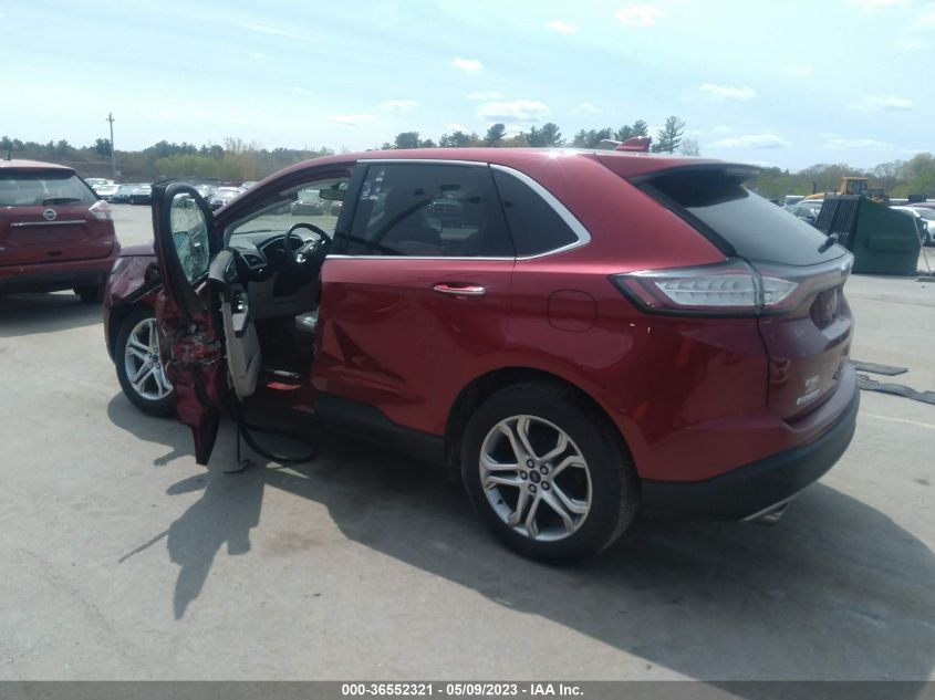 2016 FORD EDGE TITANIUM - 2FMPK4K97GBB25044