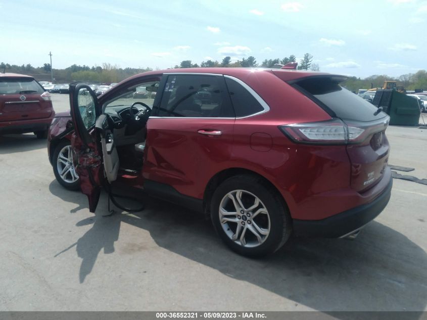 2FMPK4K97GBB25044 2016 FORD EDGE, photo no. 3