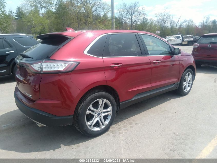 2016 FORD EDGE TITANIUM - 2FMPK4K97GBB25044