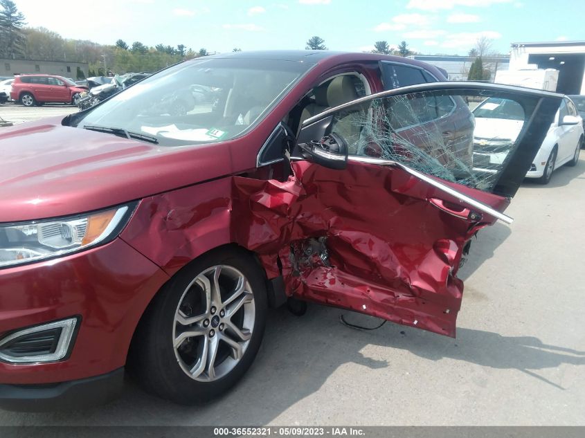 2016 FORD EDGE TITANIUM - 2FMPK4K97GBB25044