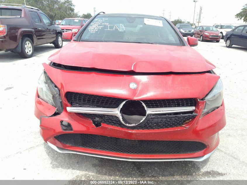 2017 MERCEDES-BENZ CLA CLA 250 - WDDSJ4GB0HN438929