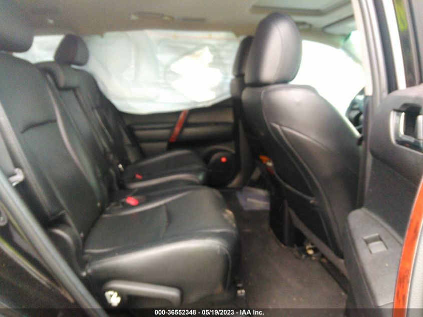 2013 TOYOTA HIGHLANDER LIMITED - 5TDYK3EH6DS142420