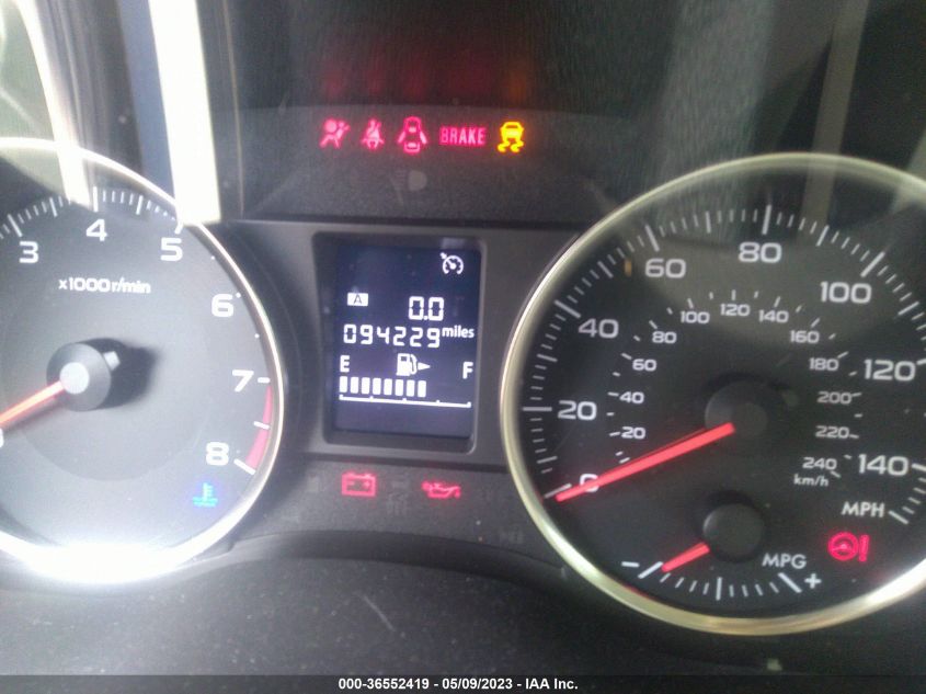 2015 SUBARU IMPREZA WAGON 2.0I SPORT PREMIUM - JF1GPAT62FG295141
