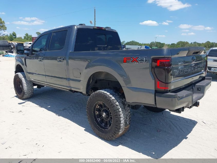 2020 FORD SUPER DUTY F-250 SRW XL/XLT/LARIAT - 1FT7W2BT5LEE31067