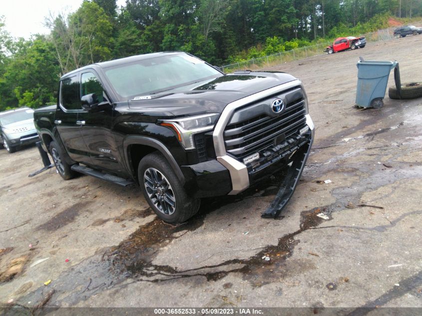 2022 TOYOTA TUNDRA 4WD LIMITED HYBRID - 5TFJC5DB6NX010342