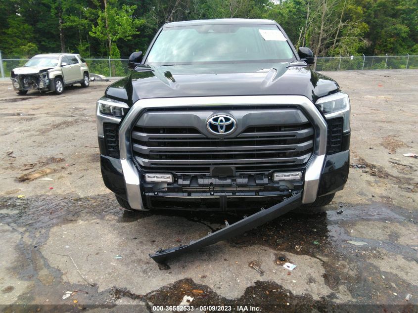 2022 TOYOTA TUNDRA 4WD LIMITED HYBRID - 5TFJC5DB6NX010342