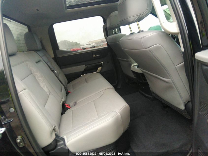 2022 TOYOTA TUNDRA 4WD LIMITED HYBRID - 5TFJC5DB6NX010342