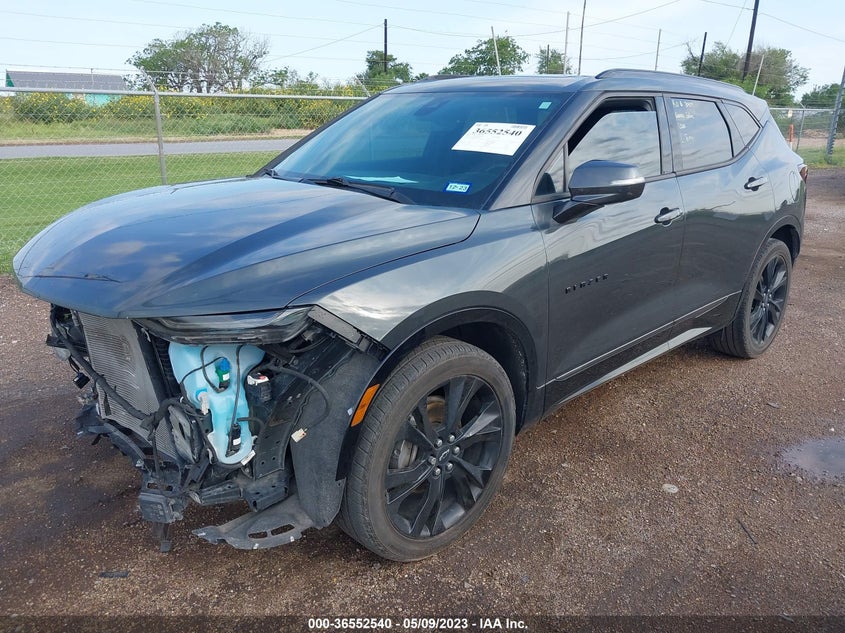 VIN 3GNKBERS8LS556825 2020 CHEVROLET BLAZER RS
