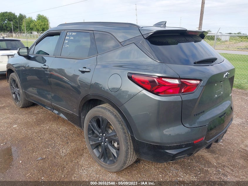 VIN 3GNKBERS8LS556825 2020 CHEVROLET BLAZER RS
