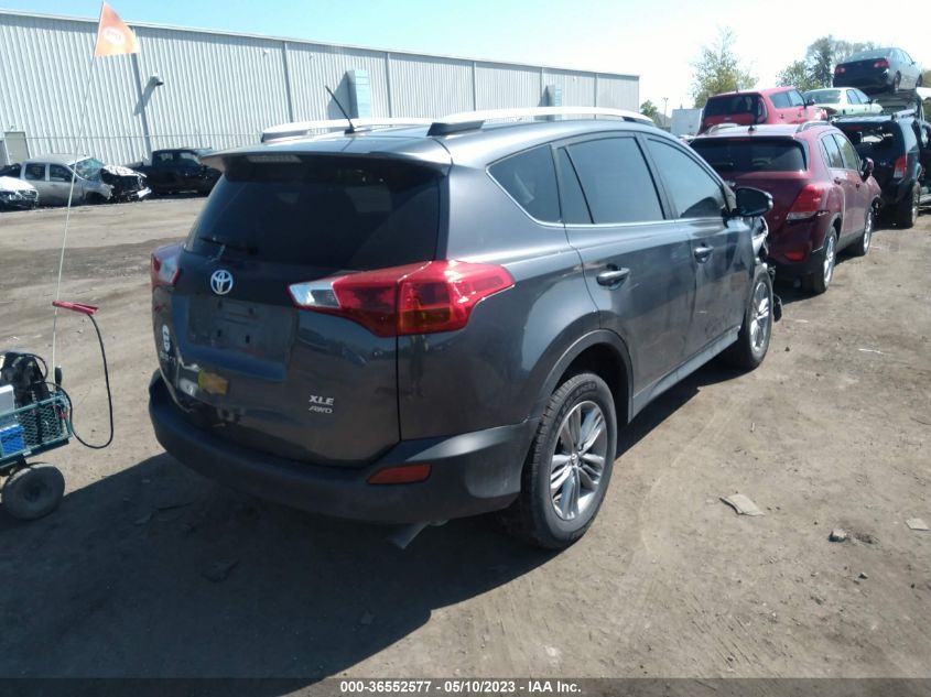 2014 TOYOTA RAV4 XLE - JTMRFREV7ED049422