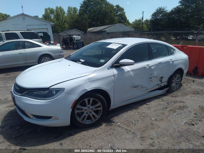 2016 CHRYSLER 200 LIMITED - 1C3CCCABXGN153539