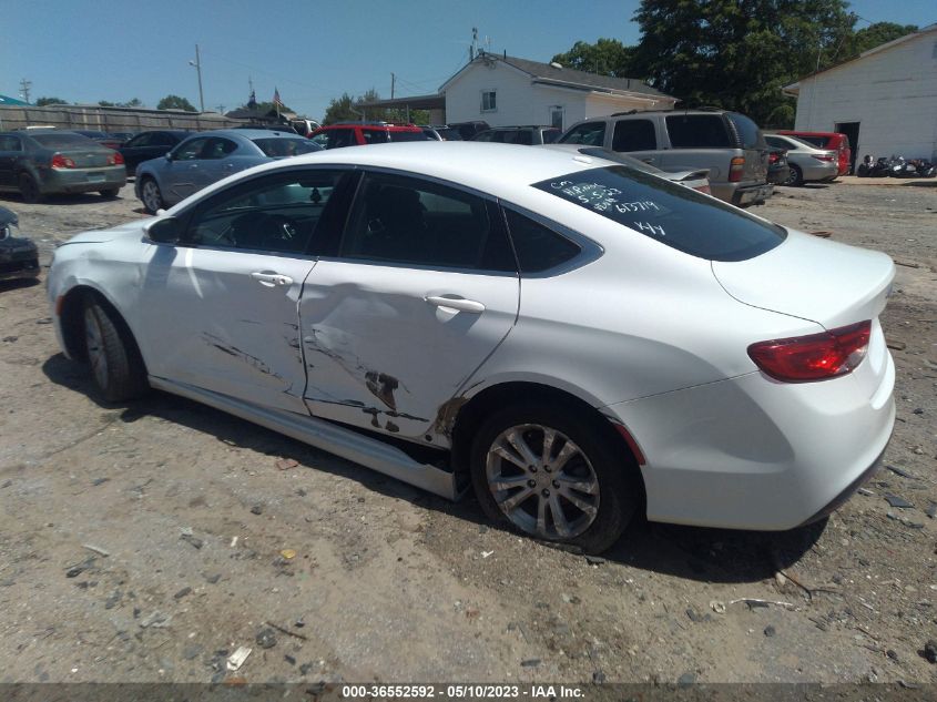 2016 CHRYSLER 200 LIMITED - 1C3CCCABXGN153539
