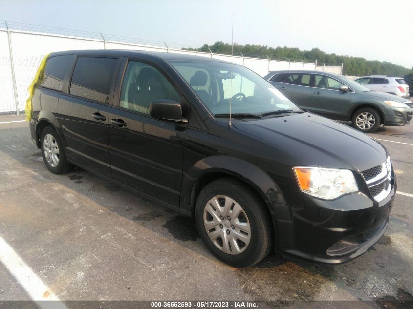 2016 DODGE GRAND CARAVAN SE - 2C4RDGBG4GR155584