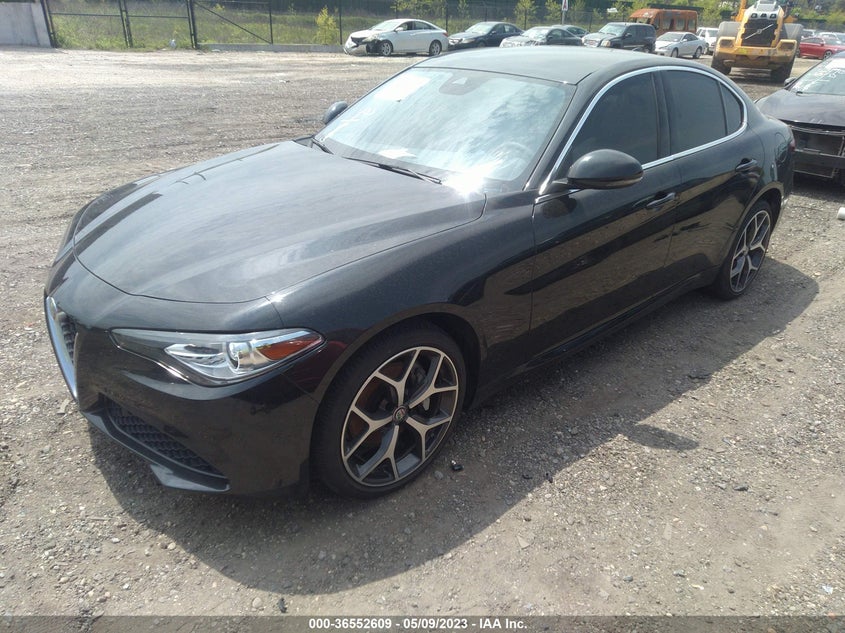 VIN ZARFANBN9M7643754 2021 ALFA ROMEO GIULIA TI