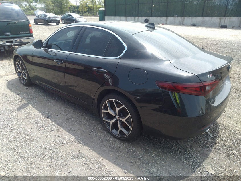 VIN ZARFANBN9M7643754 2021 ALFA ROMEO GIULIA TI