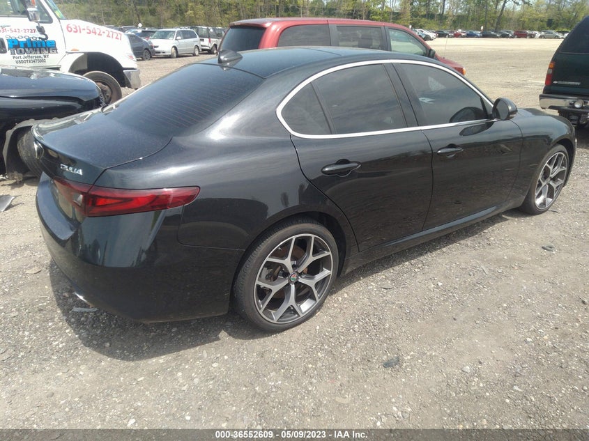 VIN ZARFANBN9M7643754 2021 ALFA ROMEO GIULIA TI