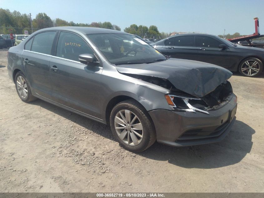 2016 VOLKSWAGEN JETTA SEDAN 1.4T SE W/CONNECTIVITY - 3VWD67AJ0GM389565