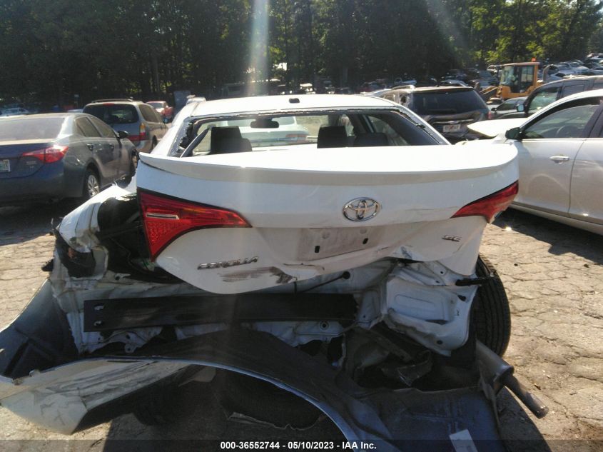 2017 TOYOTA COROLLA L/LE/XLE/SE - 5YFBURHE9HP589567