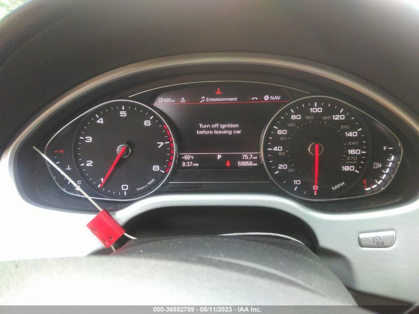 2015 AUDI A8 3.0T WAUJGAFD8FN009599