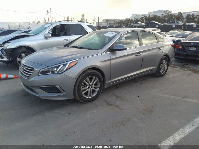 2016 HYUNDAI SONATA 2.4L SE - 5NPE24AFXGH388670