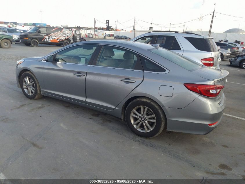 2016 HYUNDAI SONATA 2.4L SE - 5NPE24AFXGH388670