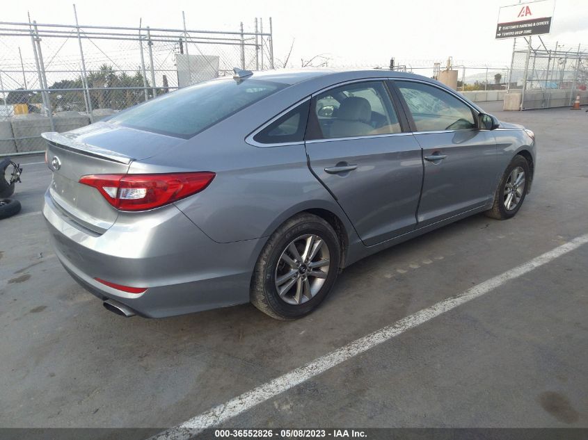 2016 HYUNDAI SONATA 2.4L SE - 5NPE24AFXGH388670