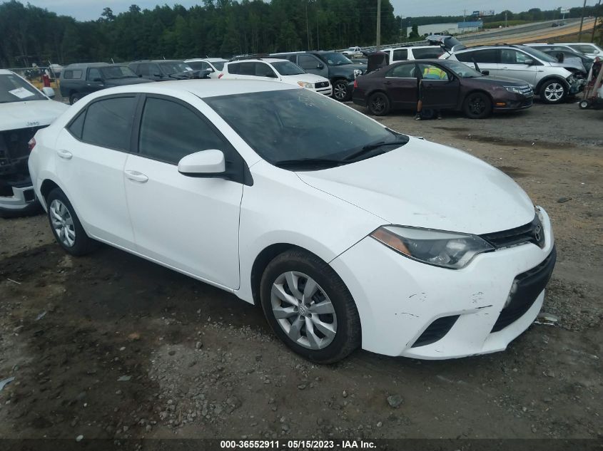 2014 TOYOTA COROLLA LE - 2T1BURHE9EC213981