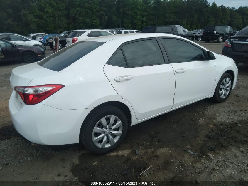 2014 TOYOTA COROLLA LE - 2T1BURHE9EC213981