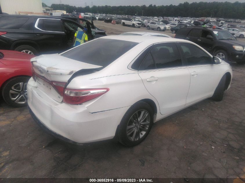 2016 TOYOTA CAMRY XLE/SE/LE/XSE - 4T1BF1FK0GU254120