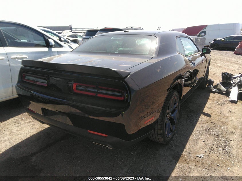 VIN 2C3CDZAG9MH539174 2021 DODGE CHALLENGER SXT