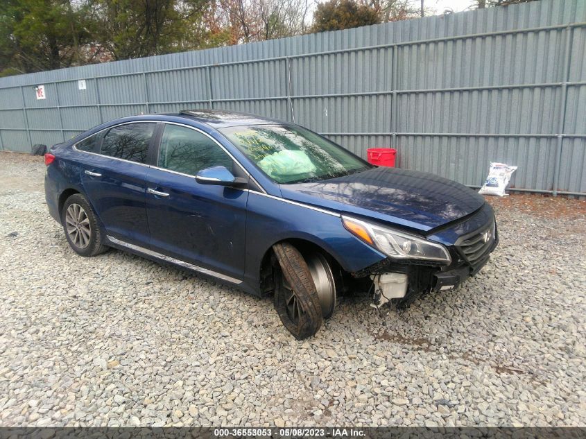 2017 HYUNDAI SONATA SPORT - 5NPE34AF5HH487928