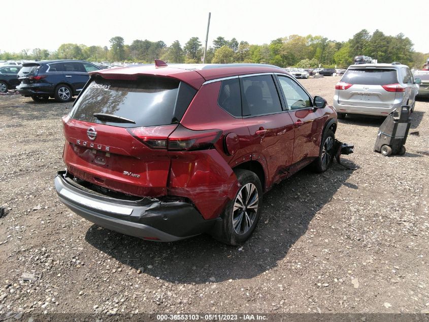 2021 NISSAN ROGUE SV - JN8AT3BB3MW217481