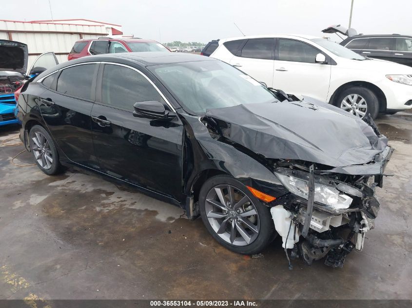 2019 HONDA CIVIC SEDAN EX - 19XFC1F36KE017596